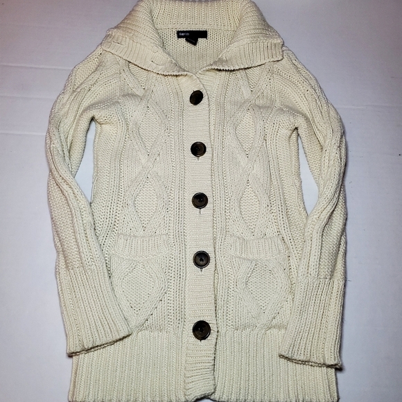 Gap Kids Cable Knit Sweater Cardigan. Size 6/7 - Picture 1 of 6